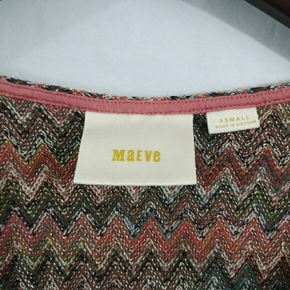 Anthropologie Maeve Westwater Dress Knit XS - Picture 8 of 8